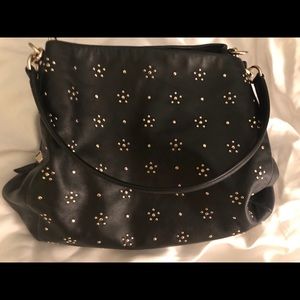 Coach Black Studded Purse